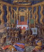 Jean Fouquet Pompey in the Temple of Jerusalem, by Jean Fouquet USA oil painting artist